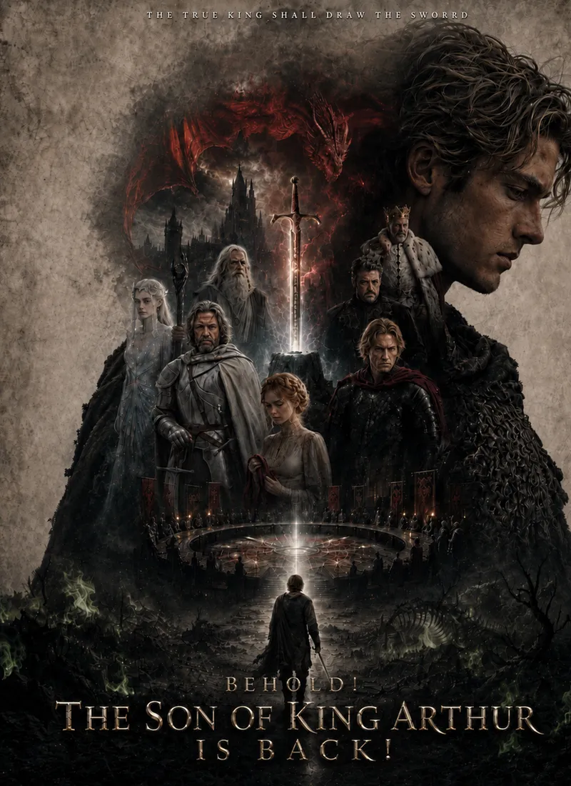 Behold!The Son of King Arthur is Back! — poster