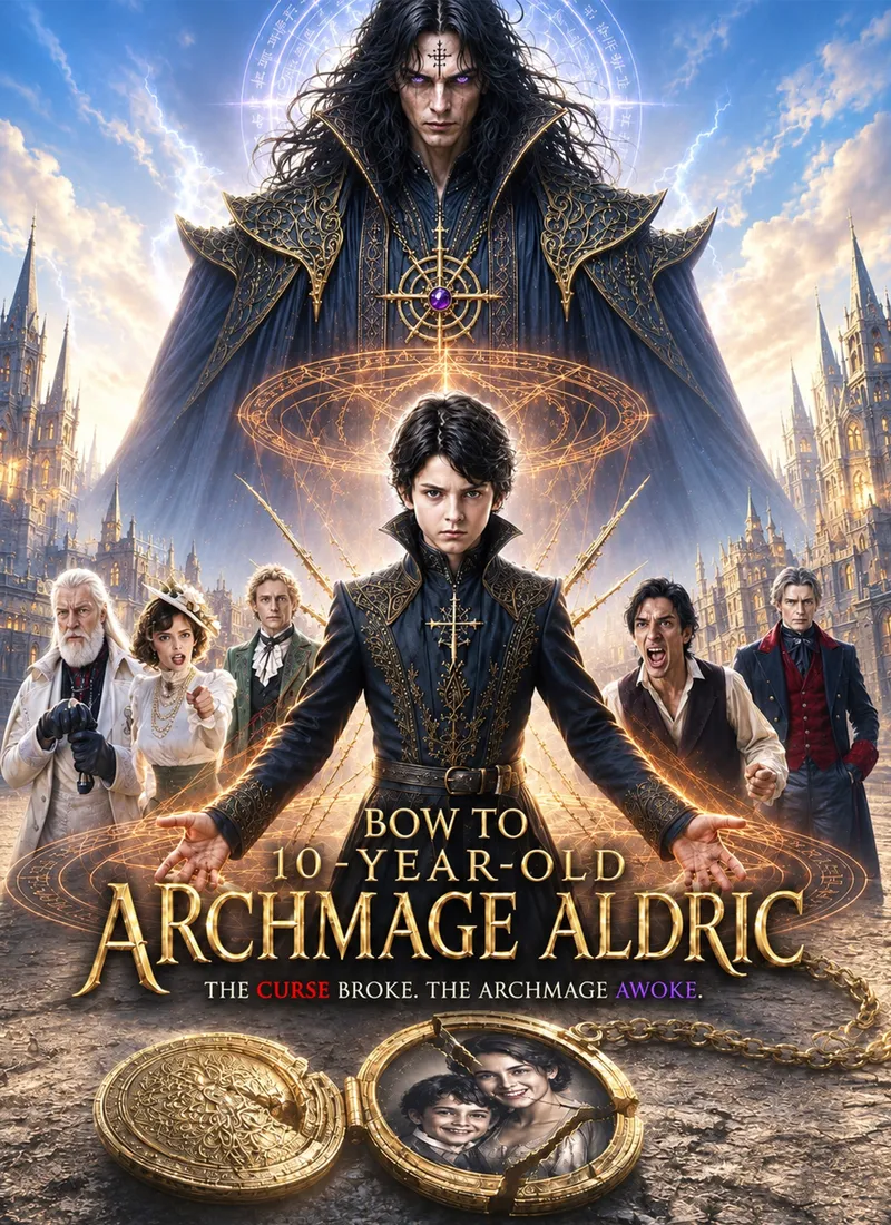 Bow to 10-Year-Old Archmage Aldric — poster