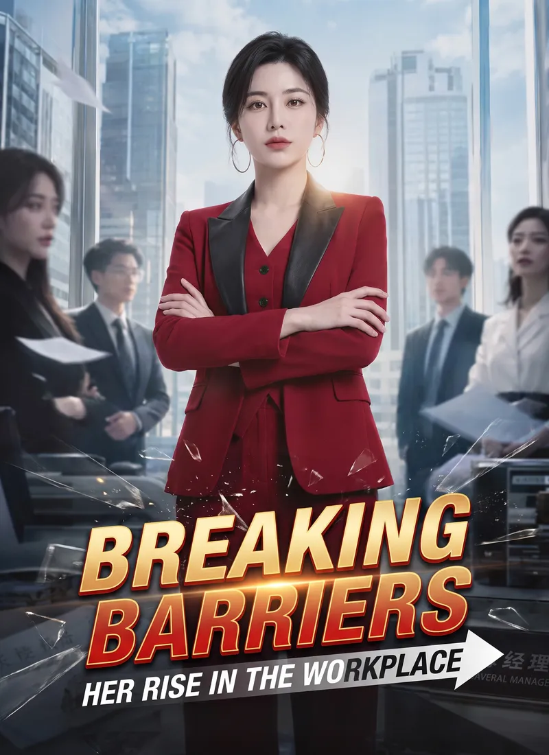 Breaking Barriers: Her Rise in the Workplace — poster