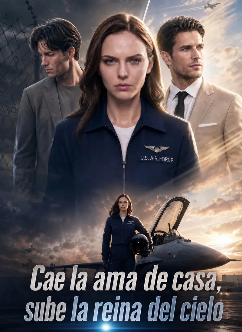 Cae la ama de casa, sube la reina del cielo — póster