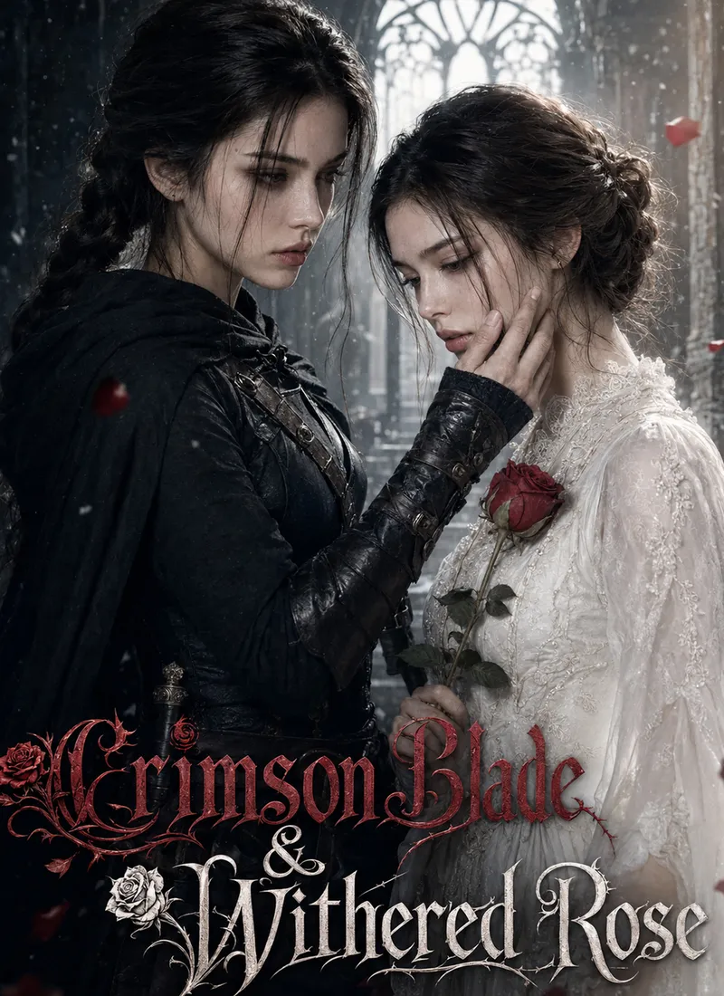 Crimson Blade & Withered Rose — poster