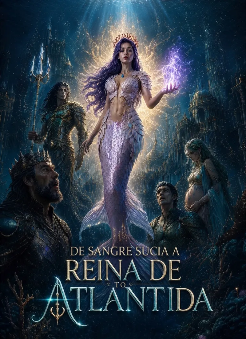 De sangre sucia a reina de Atlántida — póster