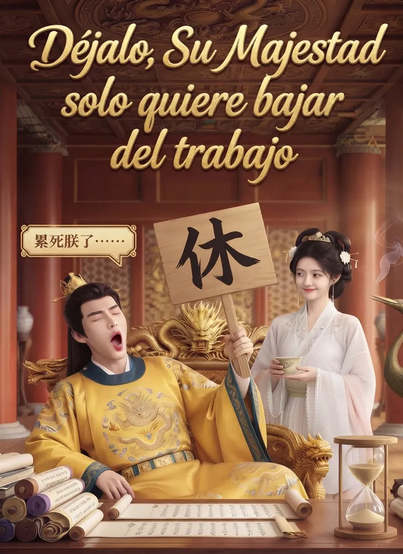 Déjalo, Su Majestad solo quiere bajar del trabajo — póster