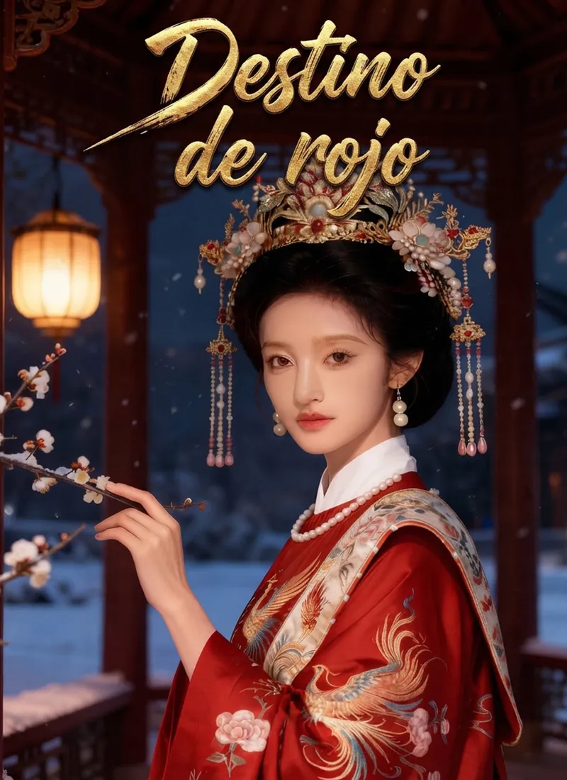 Destino de rojo — póster