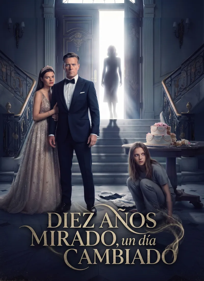 Diez años mirado, un día cambiado — póster