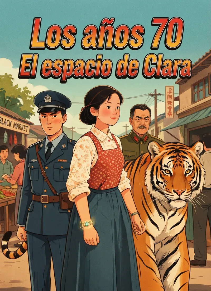 [Doblado] Los años 70: El espacio de Clara — póster