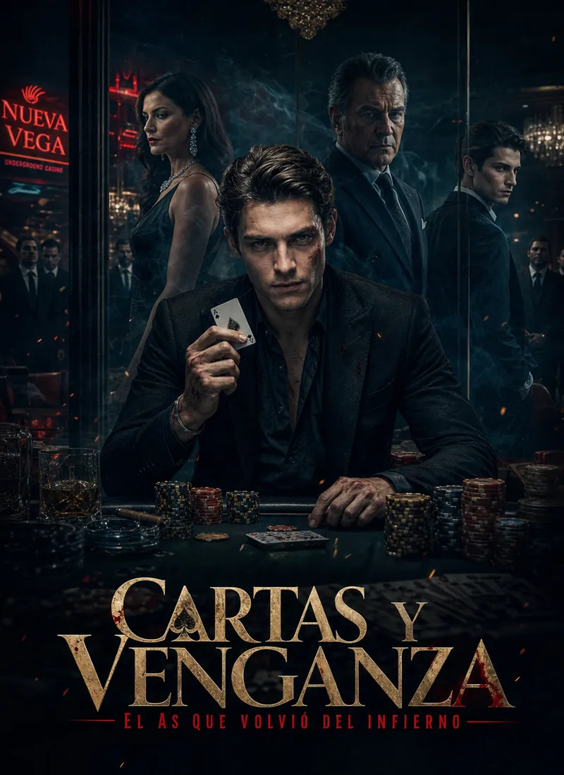 [Doblado]Cartas y Venganza El As que Volvió del Infierno — póster