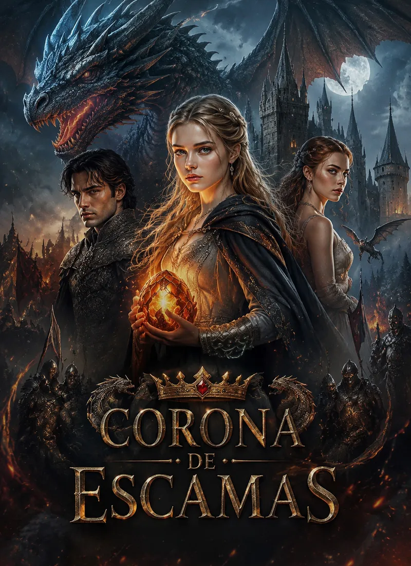 [Doblado]Corona de Escamas — póster