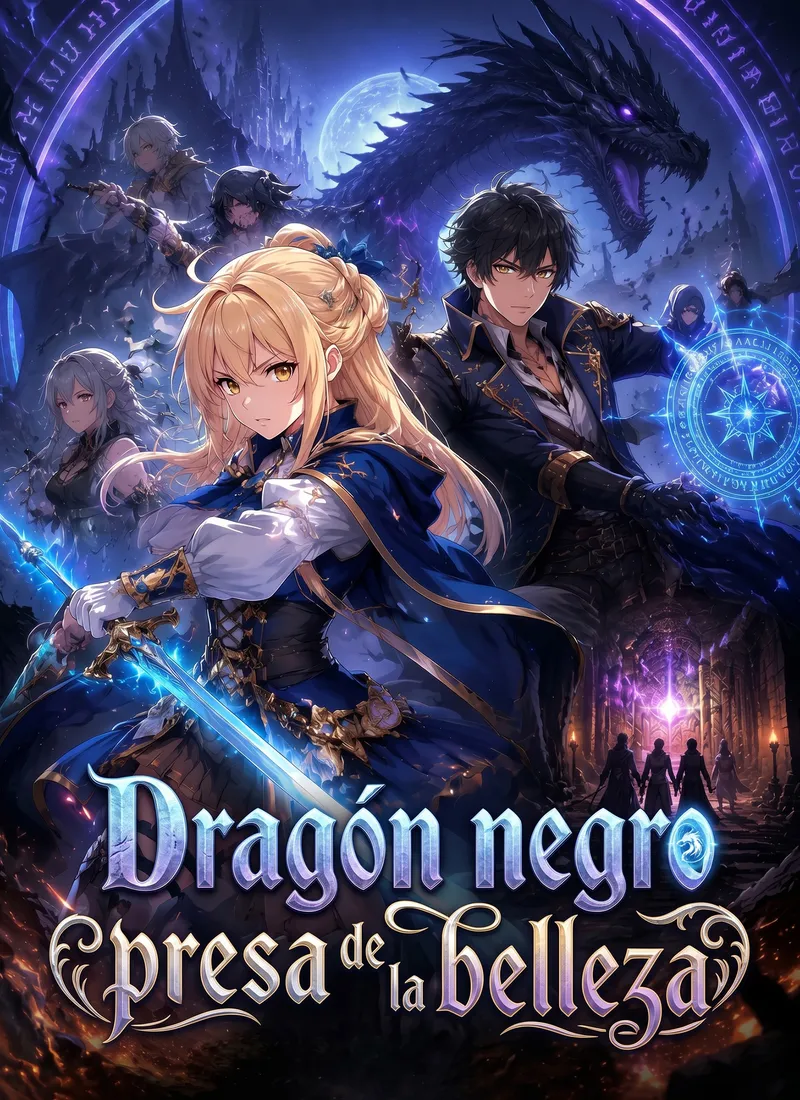 [Doblado]Dragón negro, presa de la belleza