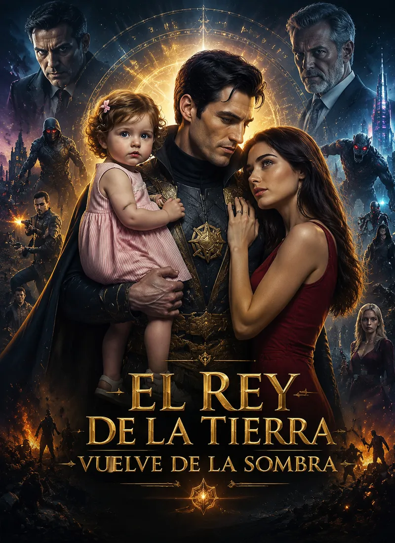[Doblado]El Rey de la Tierra vuelve de la sombra — póster
