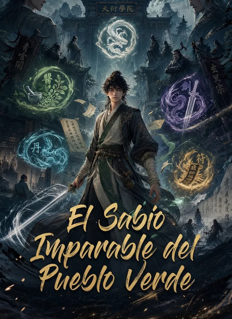 [Doblado]El Sabio Imparable del Pueblo Verde — póster