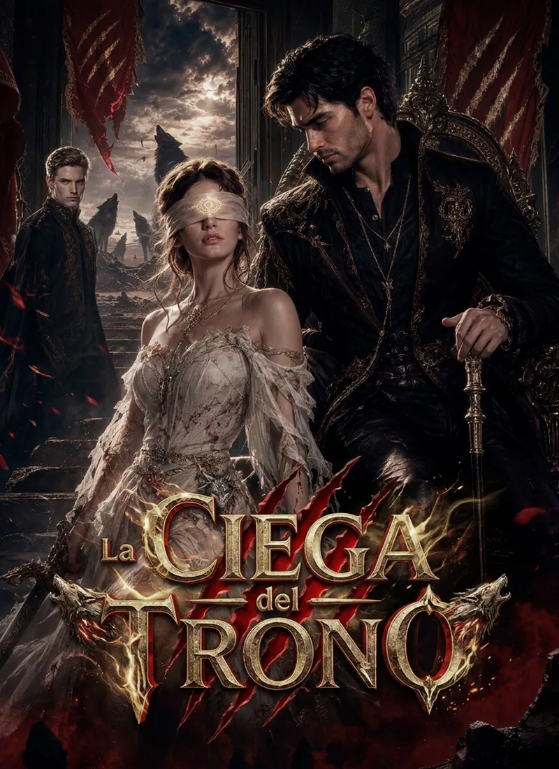 [Doblado]La Ciega del Trono — póster