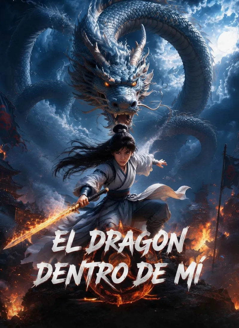 [Doblado]La ira del último dragón — póster