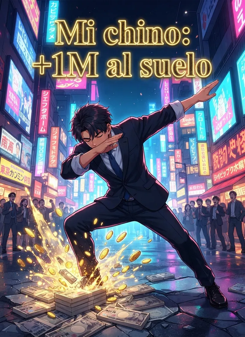 [Doblado]Mi chino: +1M al suelo — póster