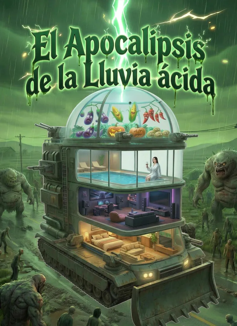 El apocalipsis de la lluvia ácida — póster