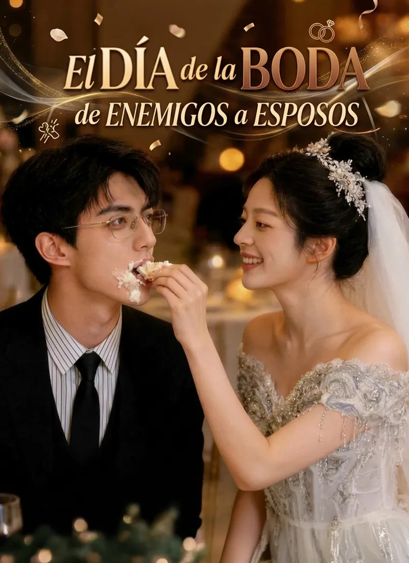 El día de la boda: de enemigos a esposos — póster