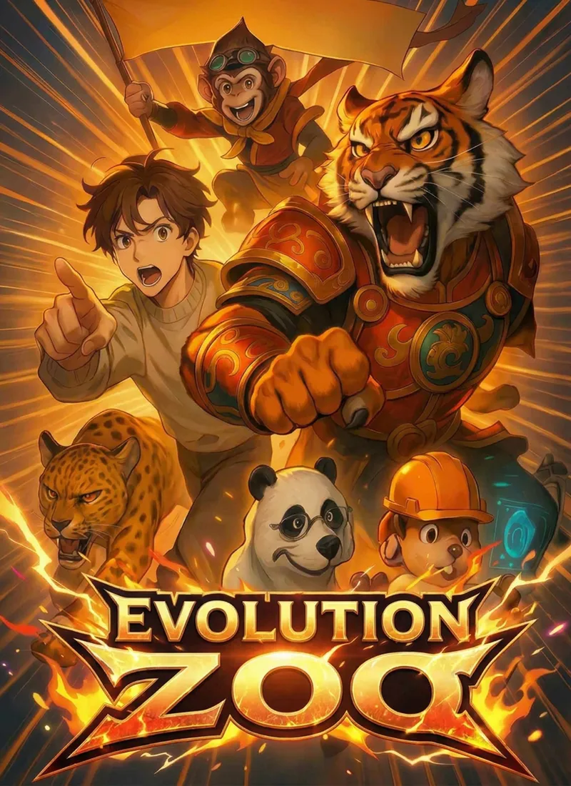 Evolution Zoo — poster