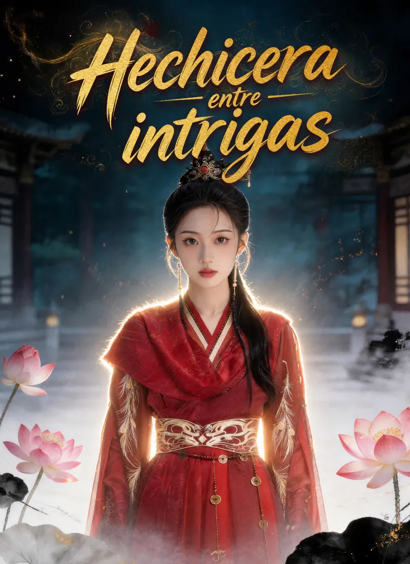 Hechicera entre intrigas — póster