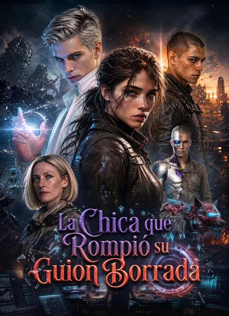 La Chica que Rompió su Guion Borrada — póster