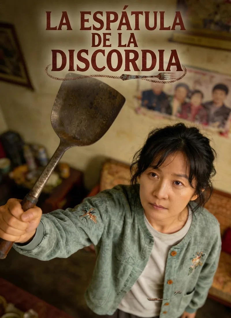 La espátula de la discordia — póster