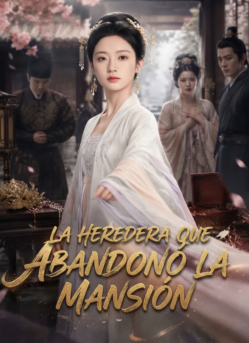 La heredera que abandonó la mansión — póster