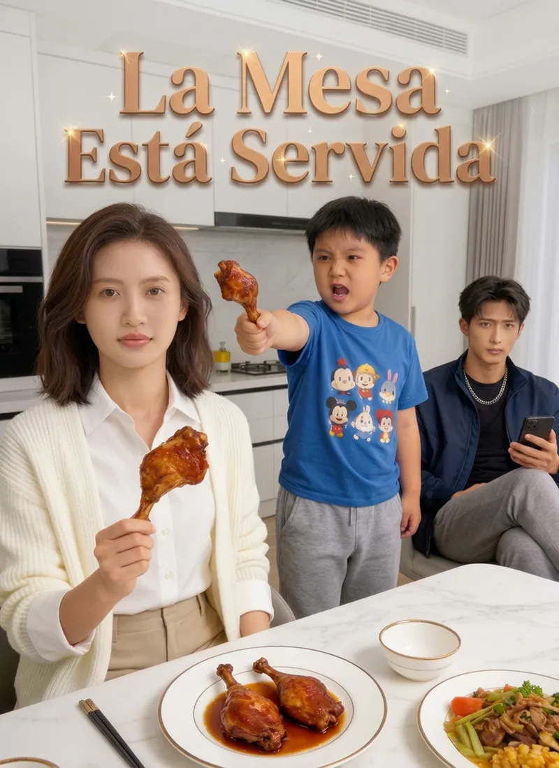 La mesa está servida — póster