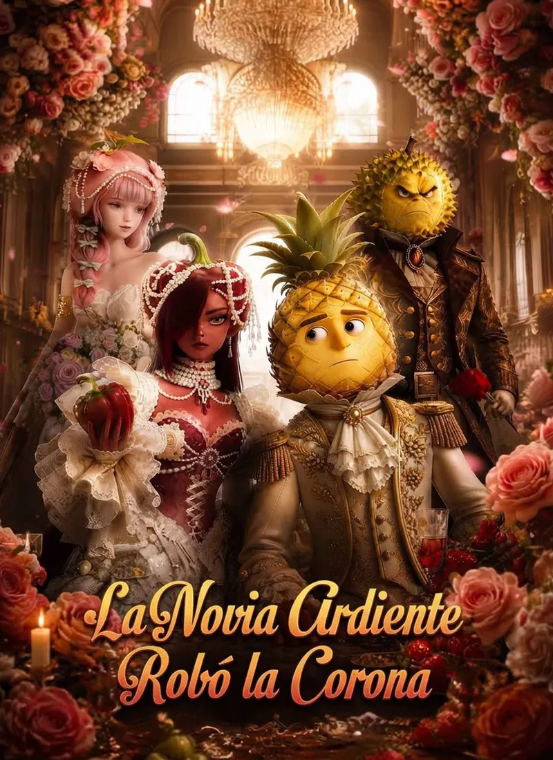 La Novia Ardiente Robó la Corona — póster