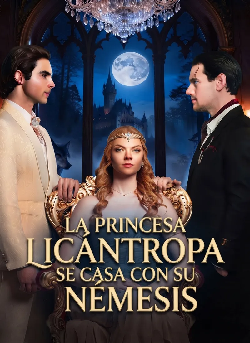 La princesa licántropa se casa con su némesis. — póster