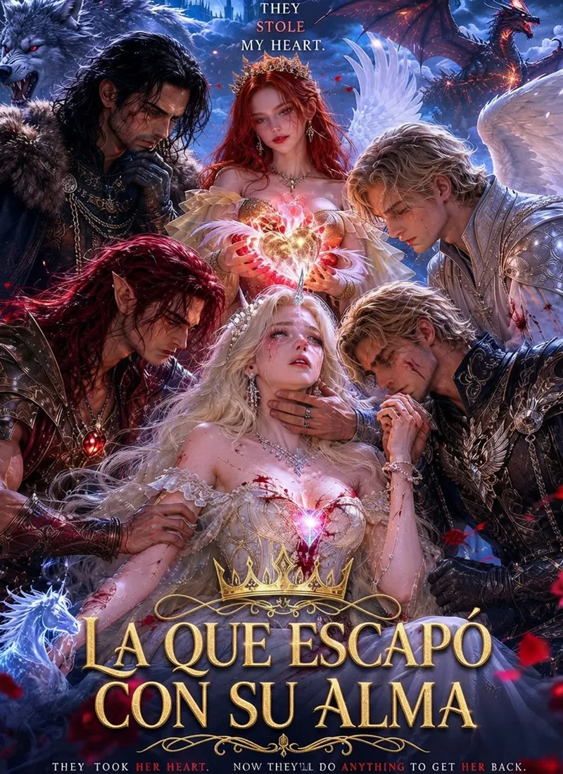 La que escapó con su alma — póster