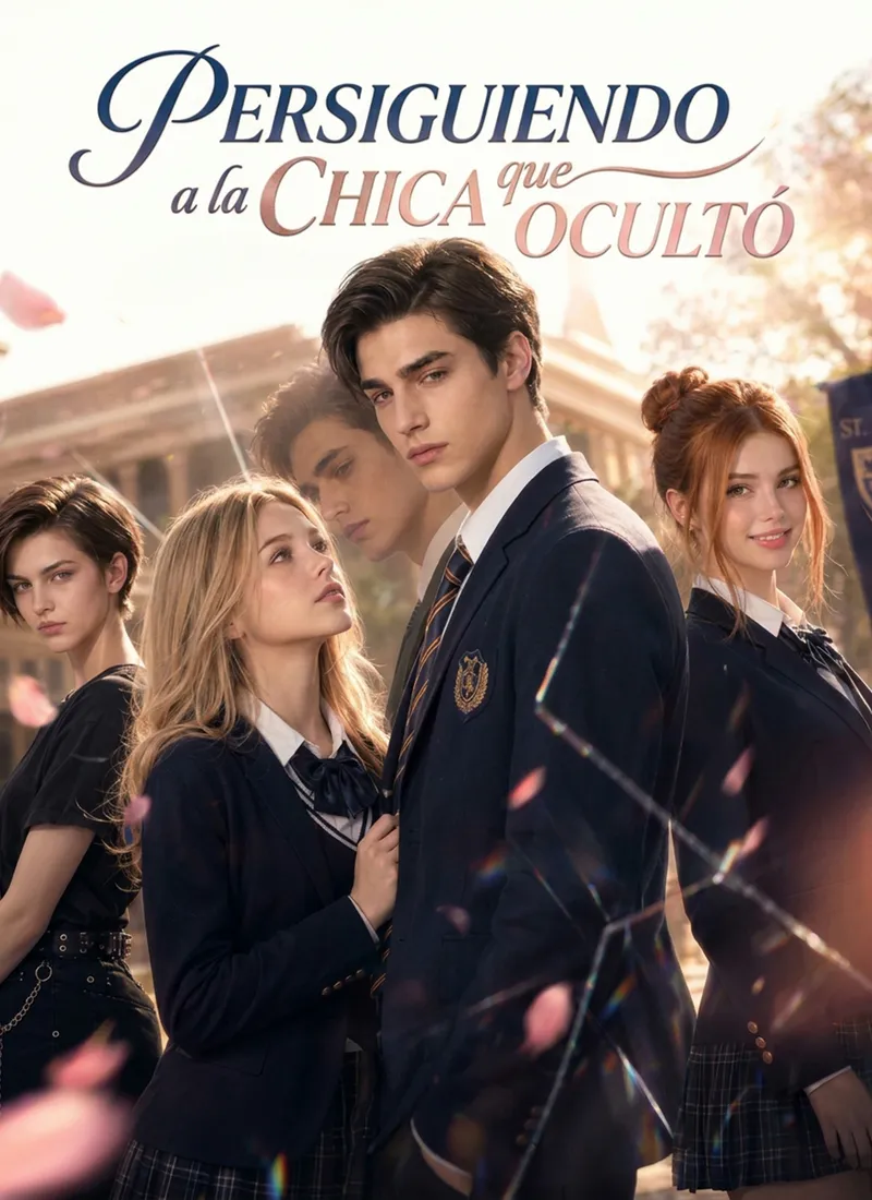 Persiguiendo a la Chica que Ocultó — póster