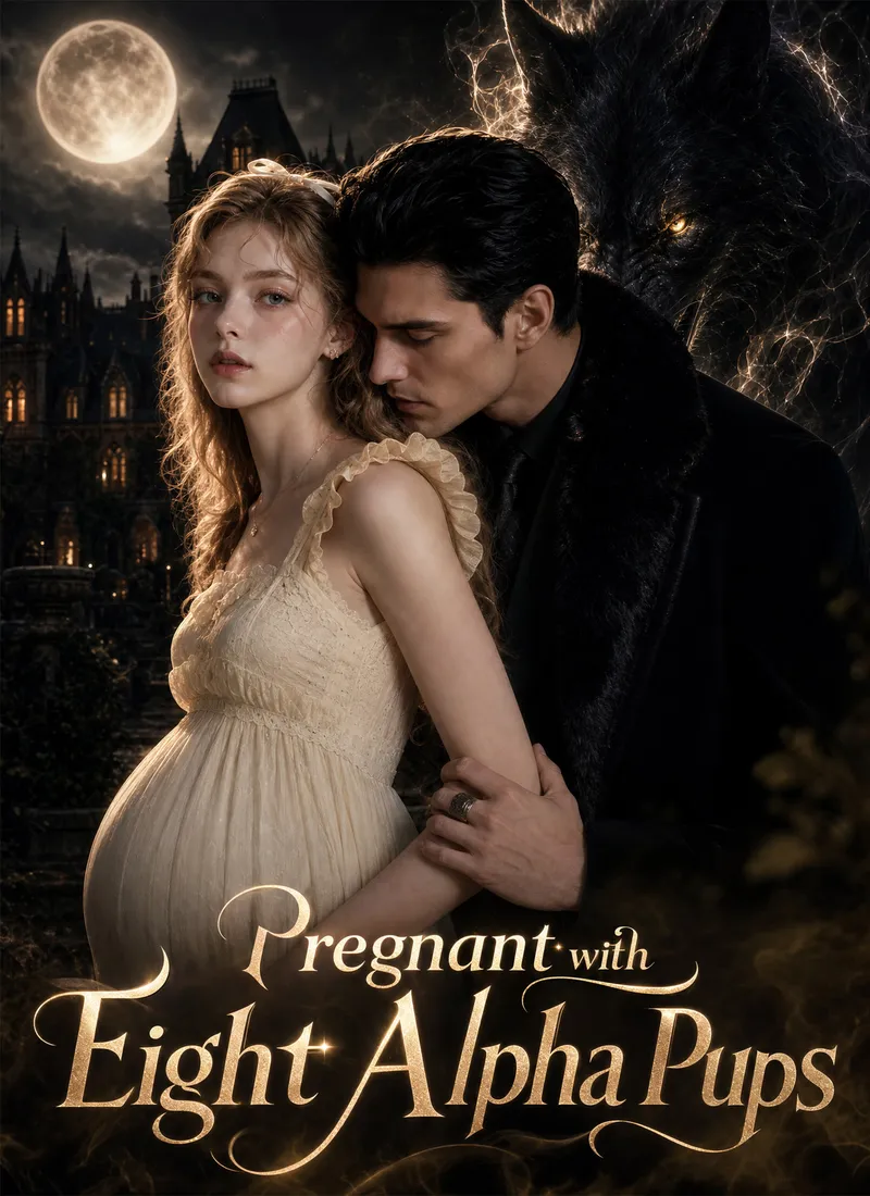 Pregnant with Eight Alpha Pups — poster