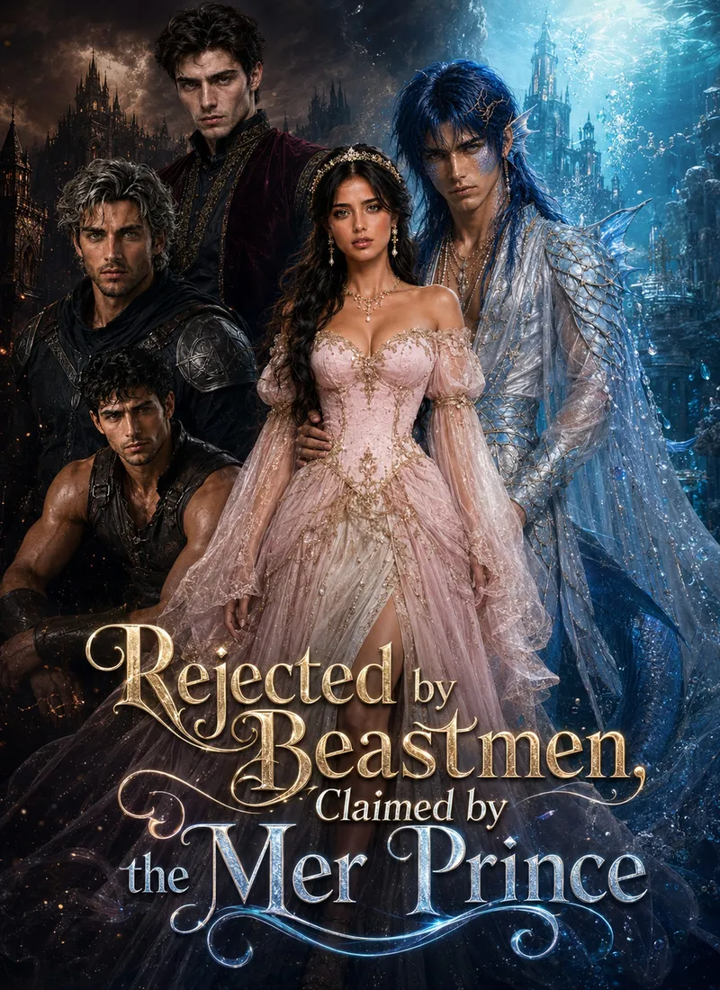 Rejected by Beastmen, Claimed by the Mer Prince — poster