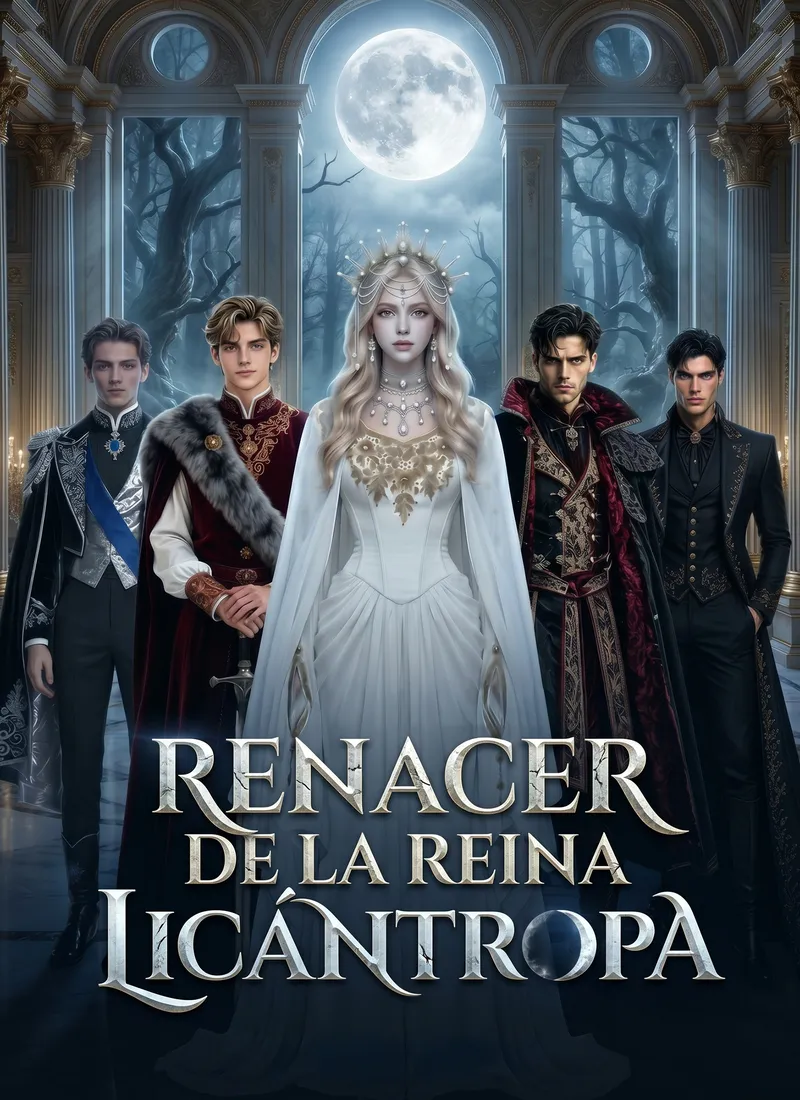 Renacer de la reina licántropa — póster