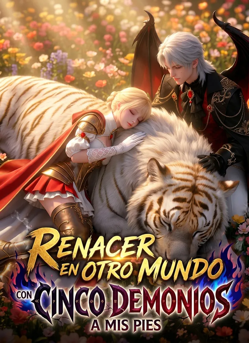 Renacer en otro mundo con cinco demonios a mis pies