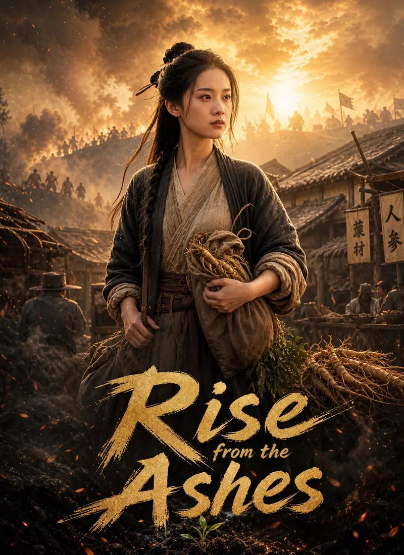 Rise from the ashes — poster