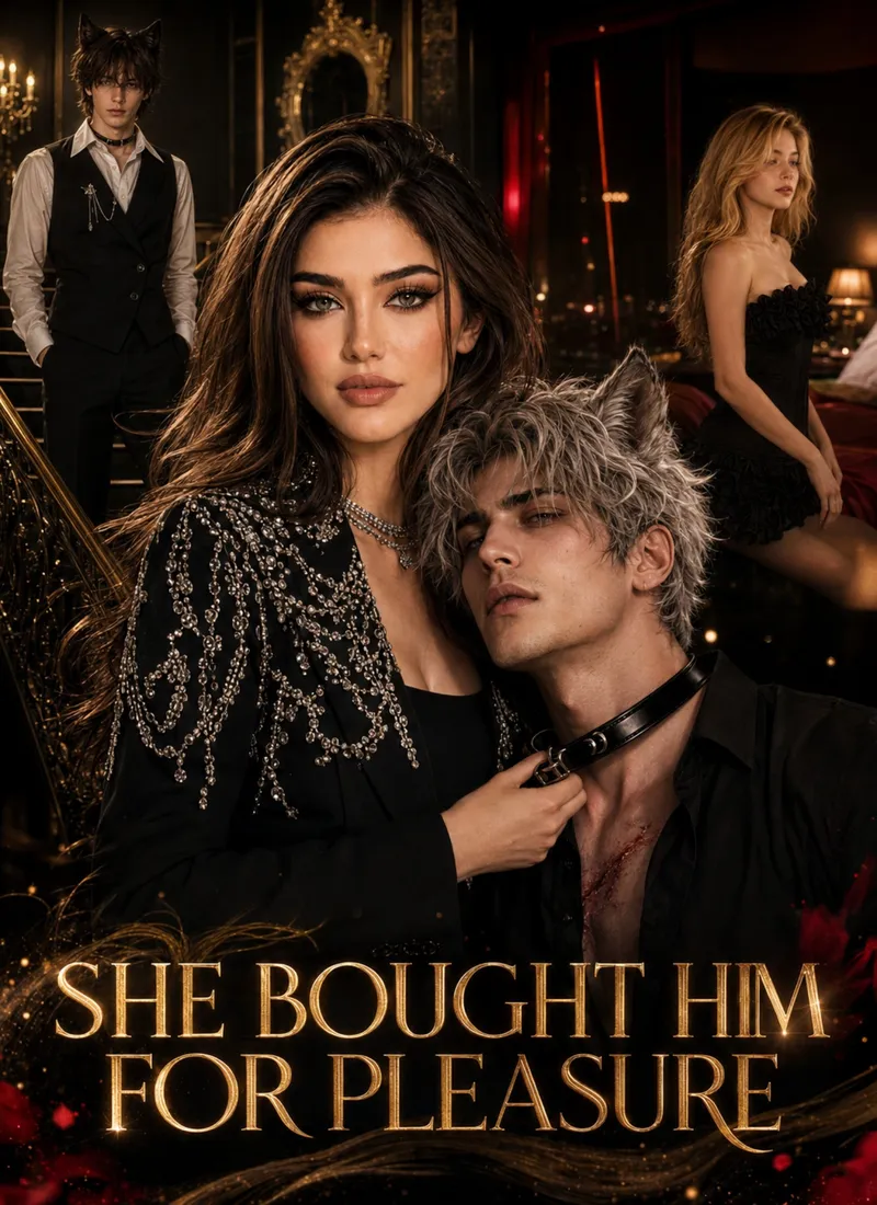 SHE BOUGHT HIM FOR PLEASURE — poster