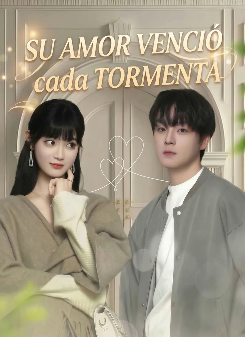 Su amor venció cada tormenta — póster