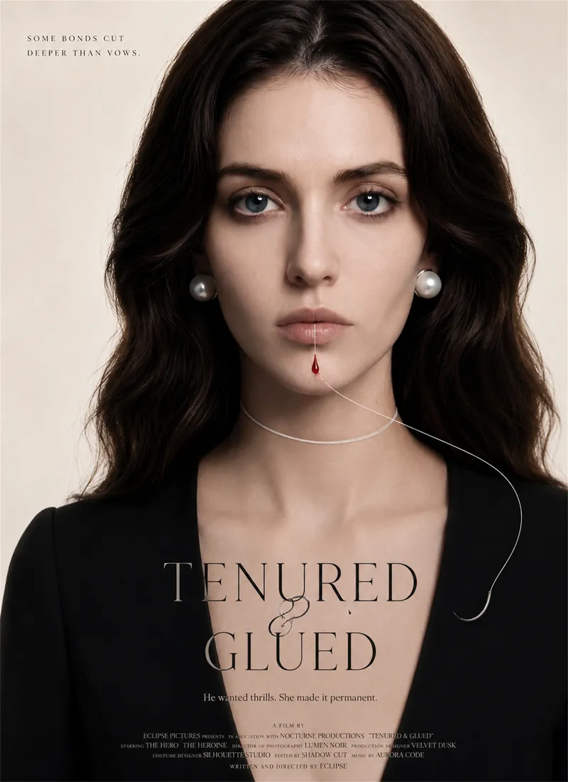 Tenured & Glued — poster