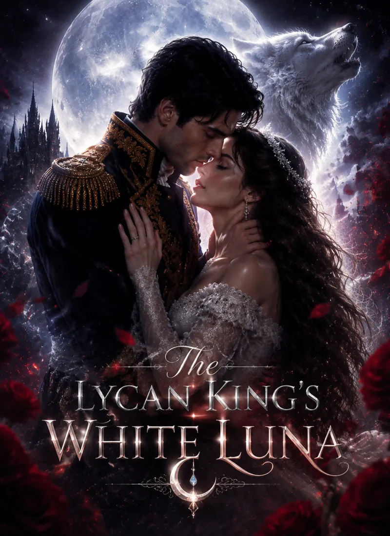 The Lycan King's White Luna — poster