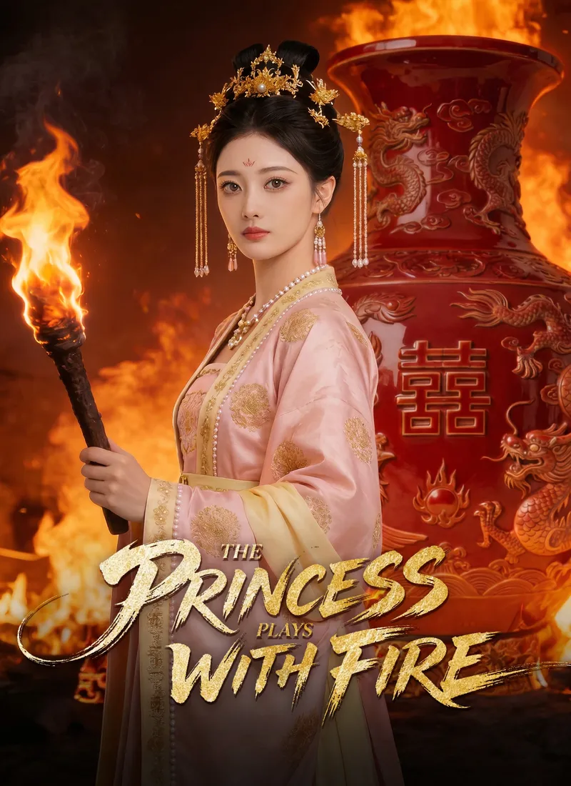 The Princess Plays With Fire — poster