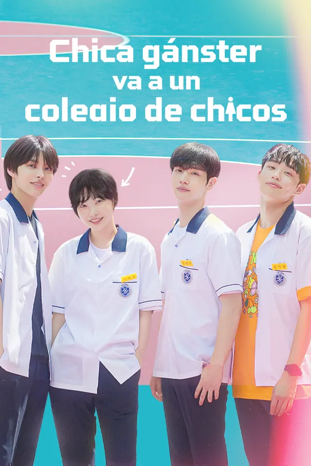 Chica gánster va a un colegio de chicos