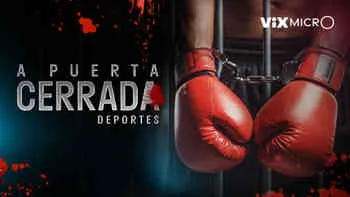 A puerta cerrada deportes — póster