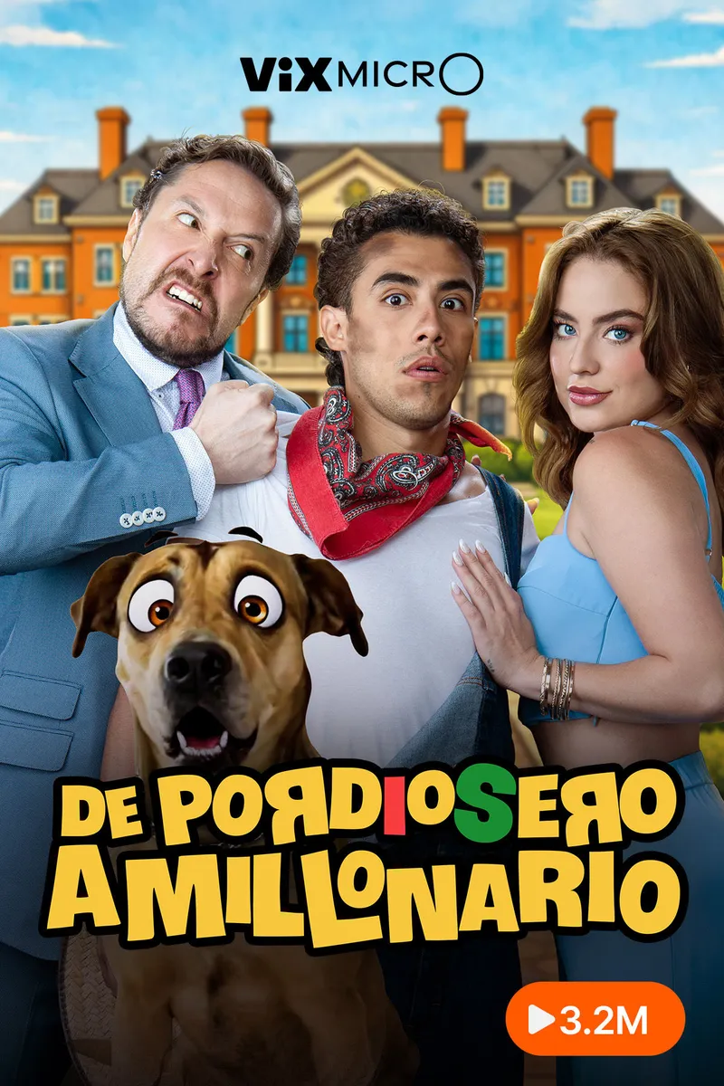 De pordiosero a millonario